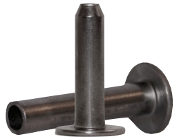 Semi-tubular rivets and solid rivets