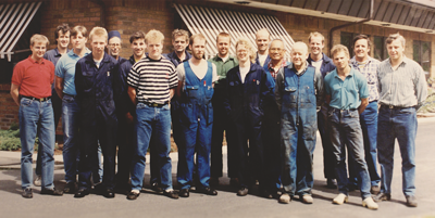 Gunnars Tråd - personal 1990
